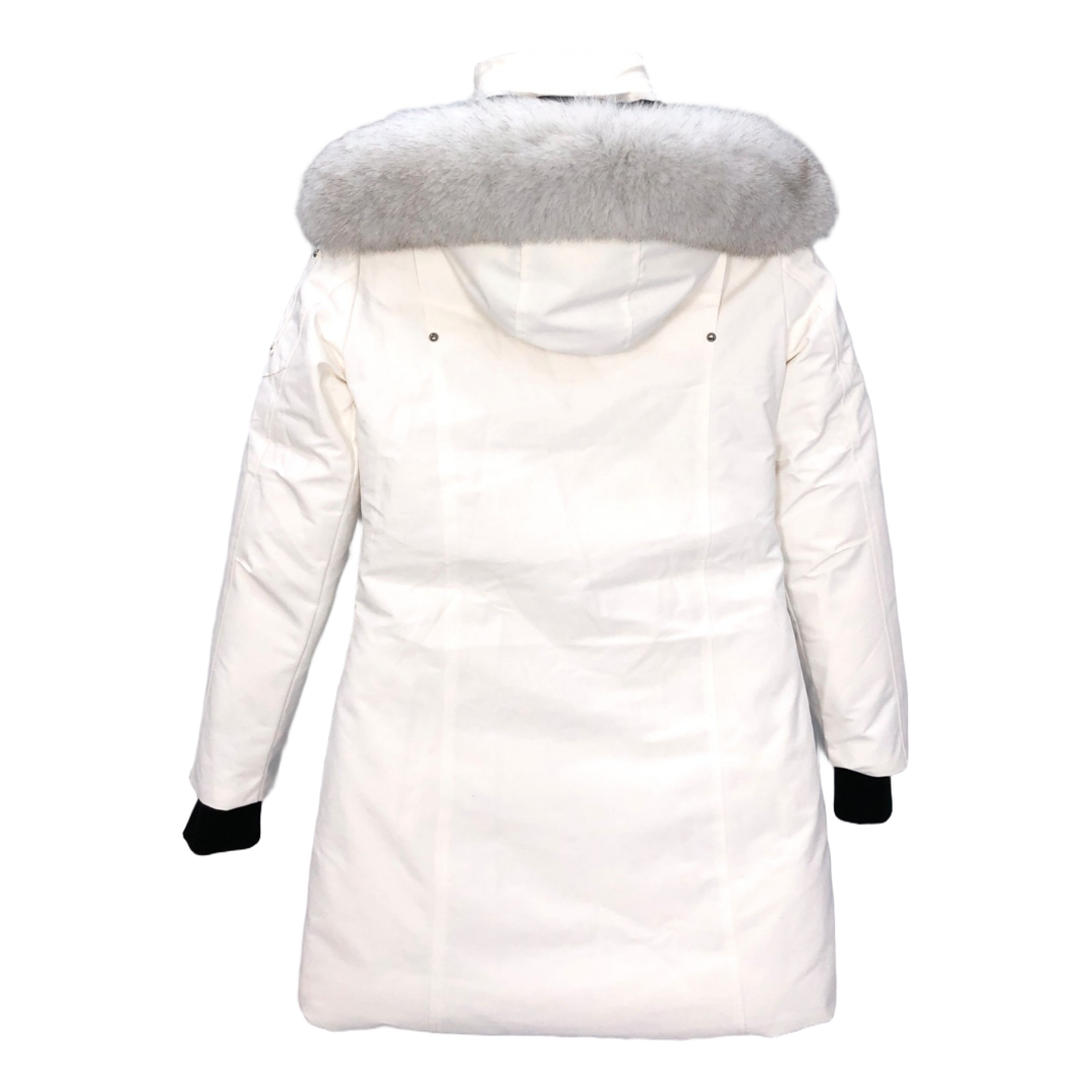 Moose Knuckles Stirling Parka – White Fur Trim | Pom-Pom