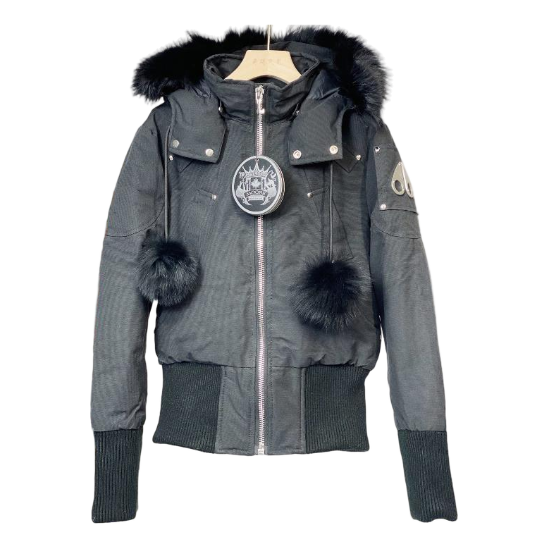 Moose Knuckles Debbie Bomber – Fur-Trim Collar | Canadian Down