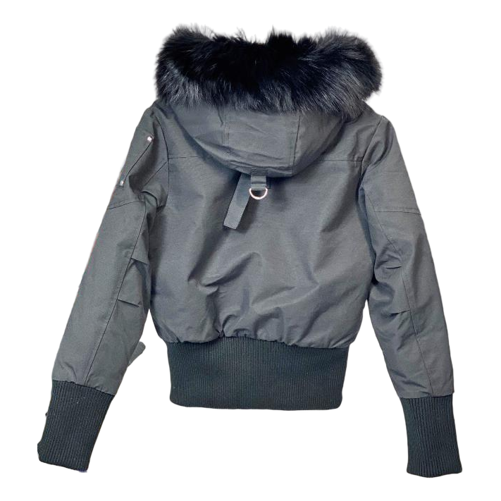 Moose Knuckles Debbie Bomber – Fur-Trim Collar | Canadian Down