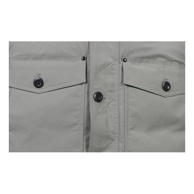 Moose Knuckles Four-Pocket Quilted Jacket – Fur Trim | Canadian Down