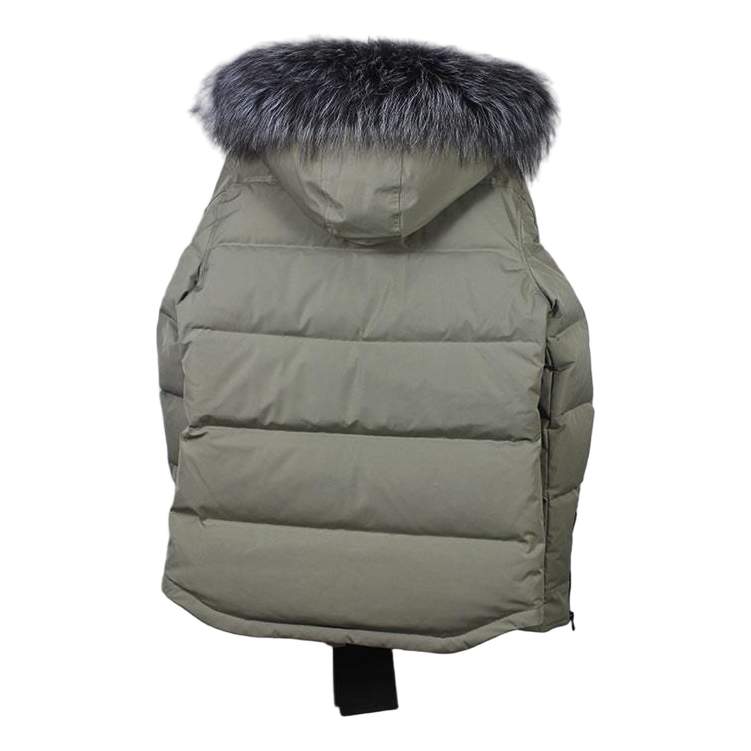 Moose Knuckles Four-Pocket Quilted Jacket – Fur Trim | Canadian Down