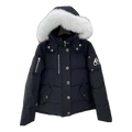 Moose Knuckles Chest-Zip Hooded Puffer – Coyote Fur Hood | Extreme Cold