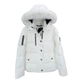Moose Knuckles Chest-Zip Hooded Puffer – Fur Trim | Canadian Down