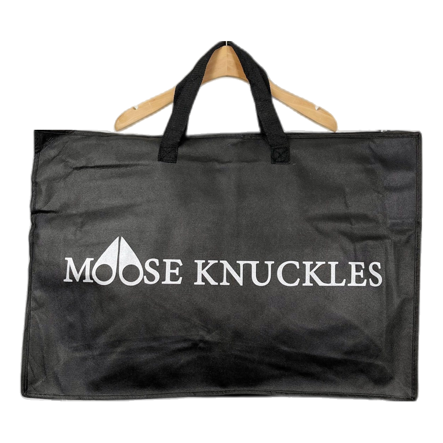 Moose Knuckles Gold-Lined Long Parka – Fur Trim | Black