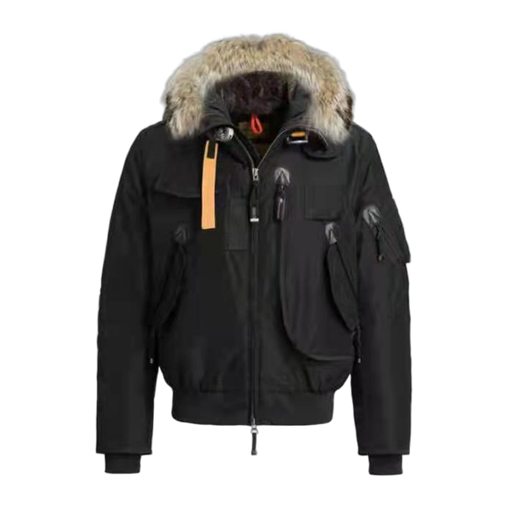 Parajumpers Gobi Bomber Jacket – Fur-Trim Hood | Premium Down