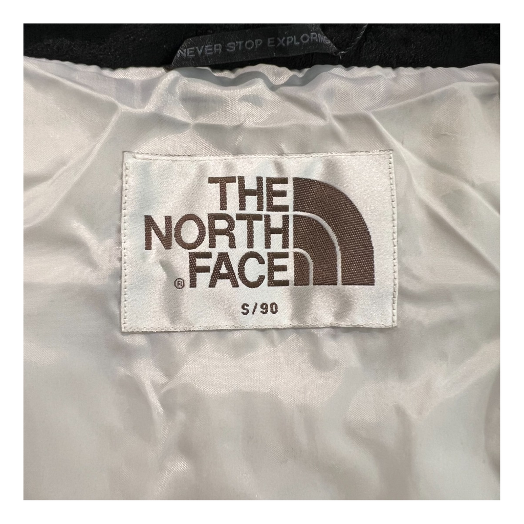 The North Face Color-Block Long Puffer Coat – Hooded | Grey