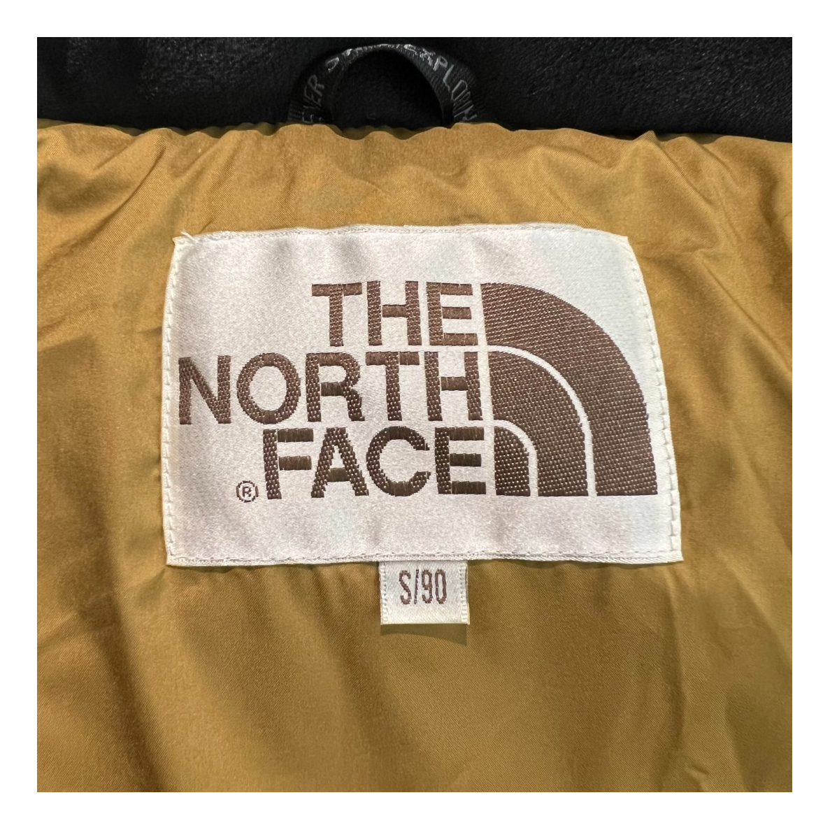 The North Face Colour-Block Long Puffer Coat – Hooded | Tan