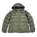 Moncler Maya Matte Hooded Puffer – Olive Green | Premium Down