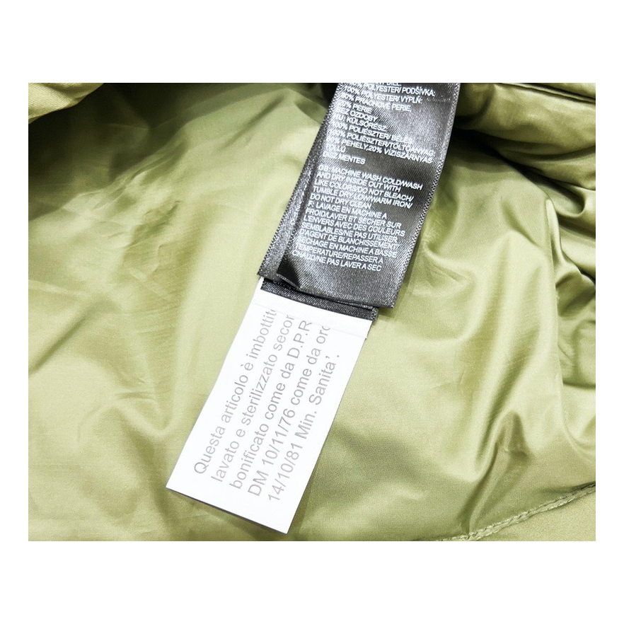 The North Face Fleece-Panel Puffer Jacket – Stand Collar | Olive