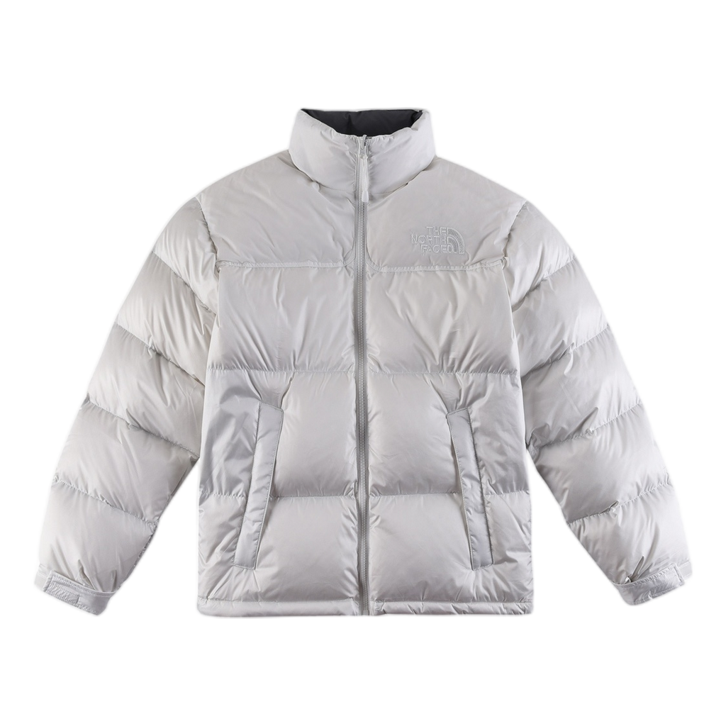 The North Face Contrast-Panel Puffer Jacket – Stand Collar | Two-Tone