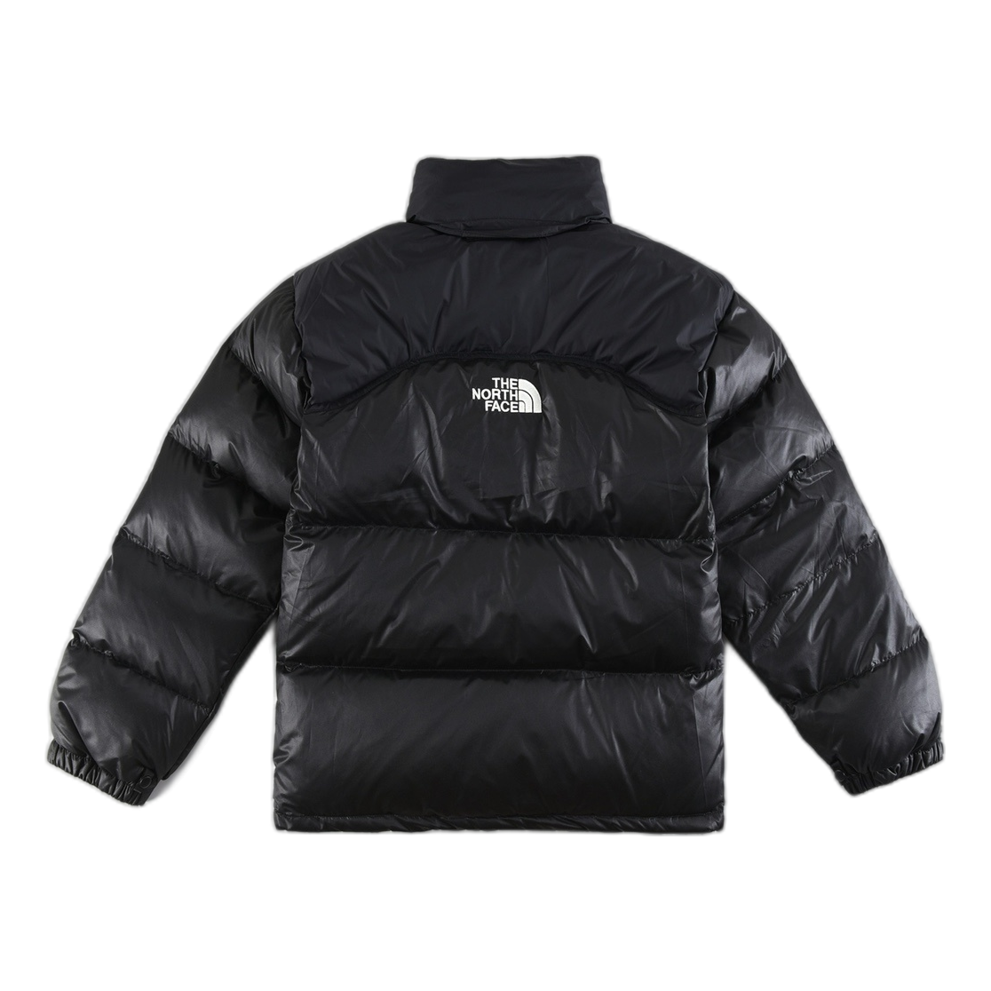 The North Face Contrast-Panel Puffer Jacket – Stand Collar | Street Edition