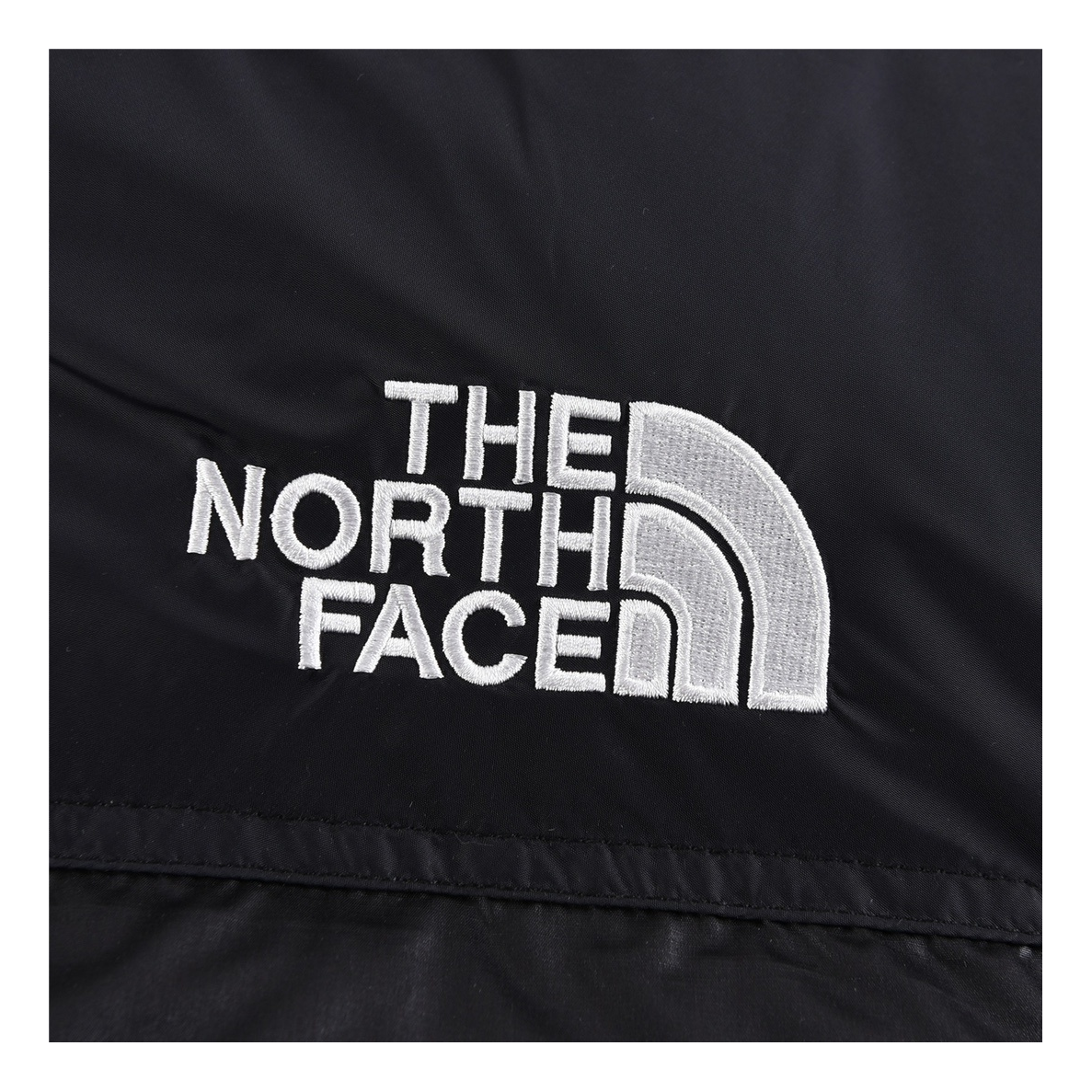 The North Face Contrast-Panel Puffer Jacket – Stand Collar | Two-Tone