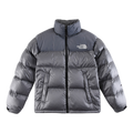 The North Face Contrast-Panel Puffer Jacket – Stand Collar