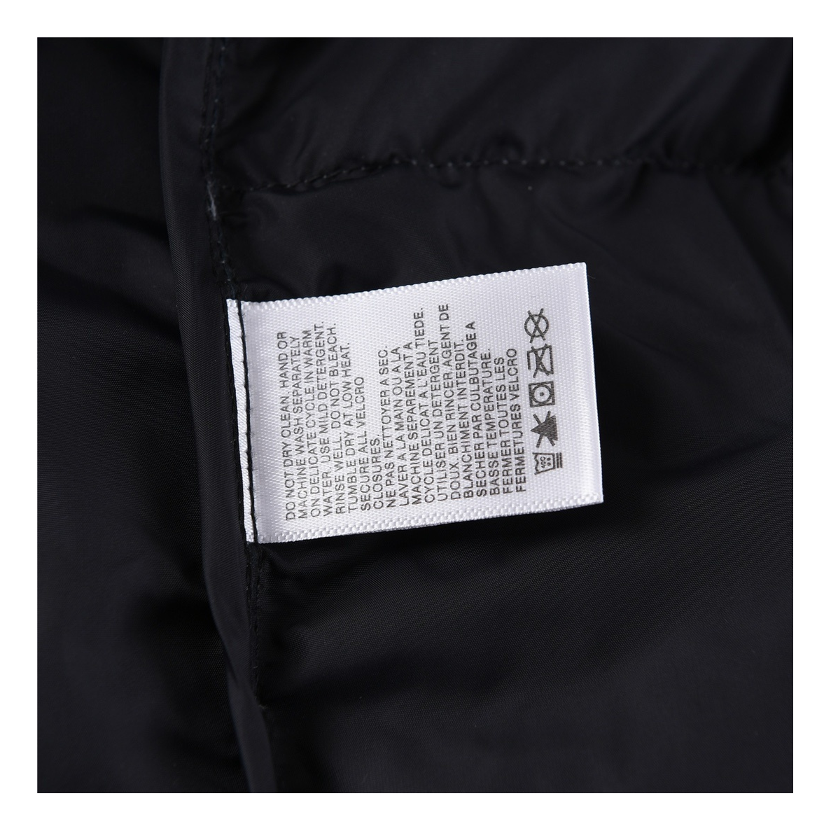 The North Face Contrast-Panel Puffer Jacket – Stand Collar | Two-Tone
